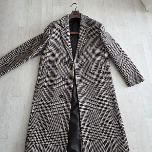 [BUNJANG] ZIOZIA Check Coat / 지오지아 체크 코트
