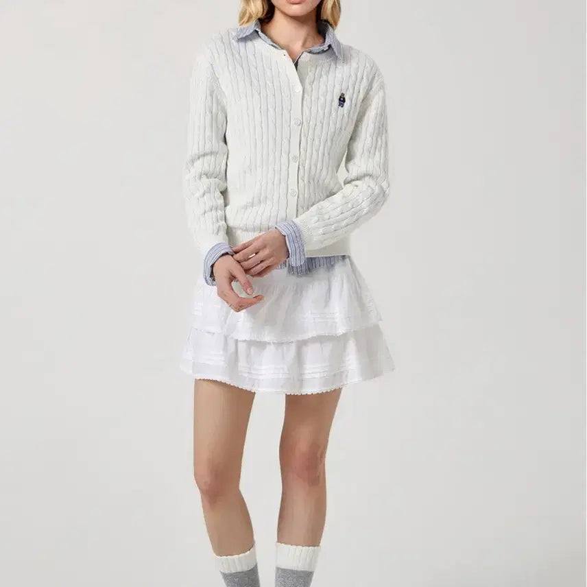 [BUNJANG] Who Are You Cable Cardigan - Size S / (새상품)후아유 케이블 가디건 S