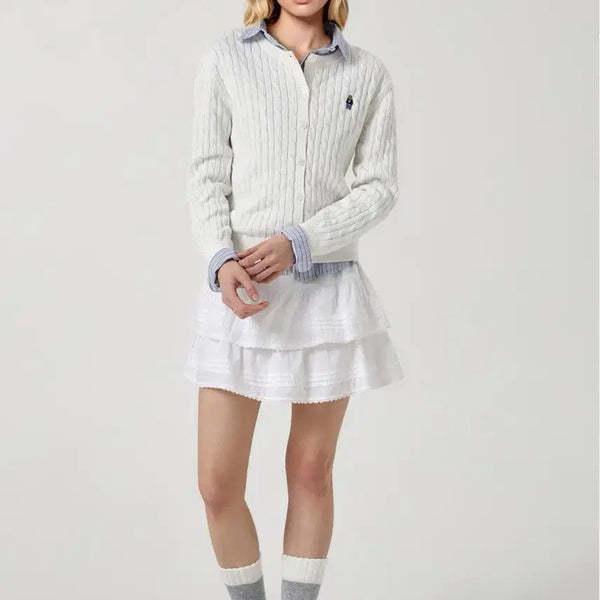 [BUNJANG] Who Are You Cable Cardigan - Size S / (새상품)후아유 케이블 가디건 S