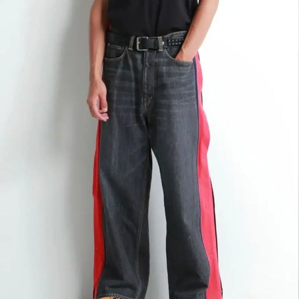 [BUNJANG] Facetasm Basketball Denim Jeans / FACETASM 파세타즘 베스킷볼 데님 (32 / 181 맞춰 수선)