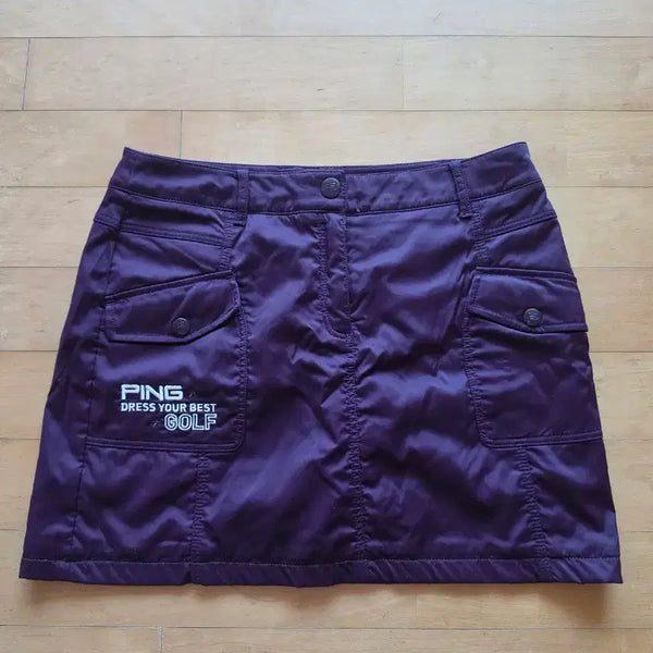 [BUNJANG] PING Golf Skirt Purple Size 67 / 핑 PING 골프 스커트 퍼플