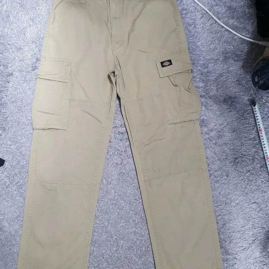 [BUNJANG] Dickies Eagle Band Ripstop Work Pants Beige 32 / 디키즈 카고 바지 이글밴드 립스탑 워크 팬츠 베이지 32