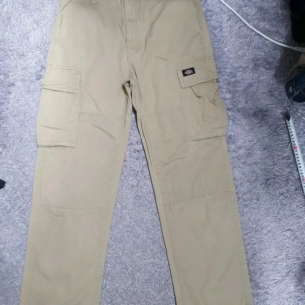 [BUNJANG] Dickies Eagle Band Ripstop Work Pants Beige 32 / 디키즈 카고 바지 이글밴드 립스탑 워크 팬츠 베이지 32