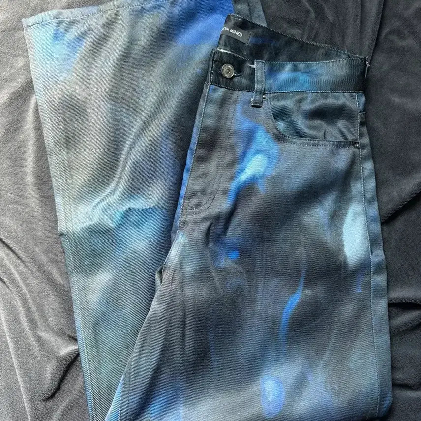 [BUNJANG] Maison Mineed Cosmic Blue Neptune Pants / 46 메종미네드 코스믹 블루 넵튠 팬츠