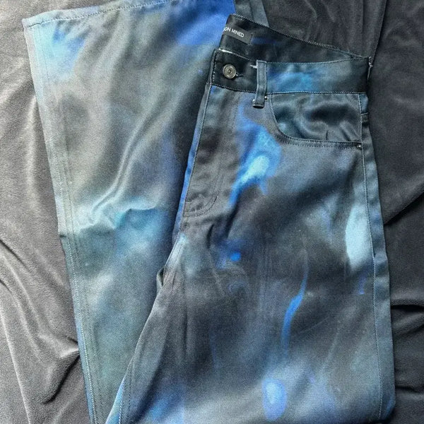 [BUNJANG] Maison Mineed Cosmic Blue Neptune Pants / 46 메종미네드 코스믹 블루 넵튠 팬츠