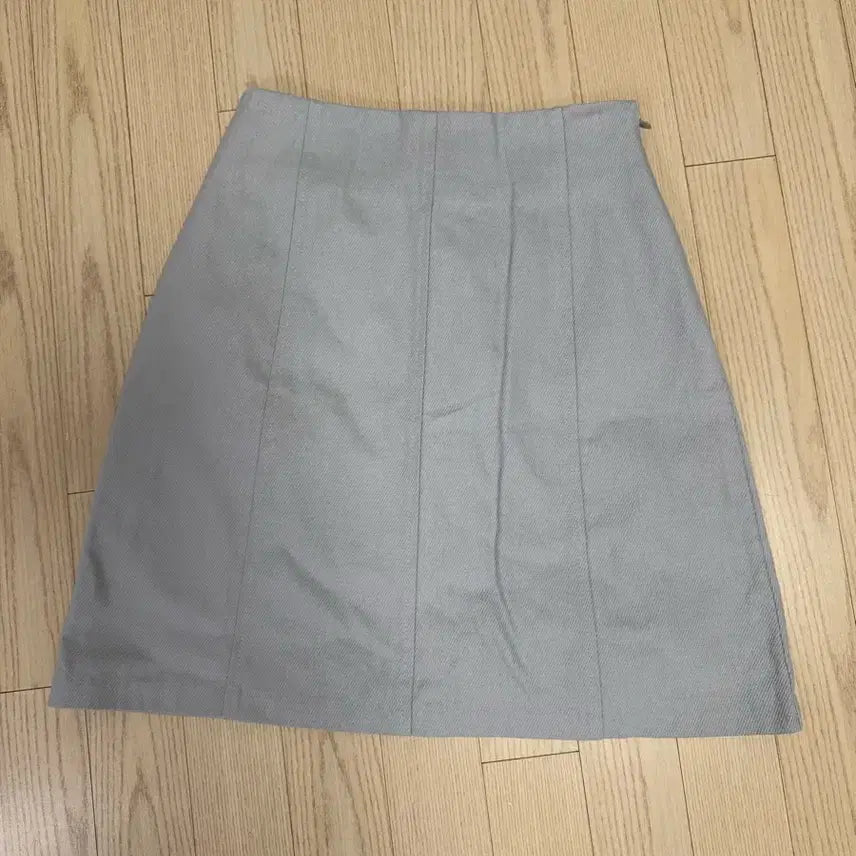 [BUNJANG] Light Blue Midi Skirt / S) 라이트블루 미디 스커트