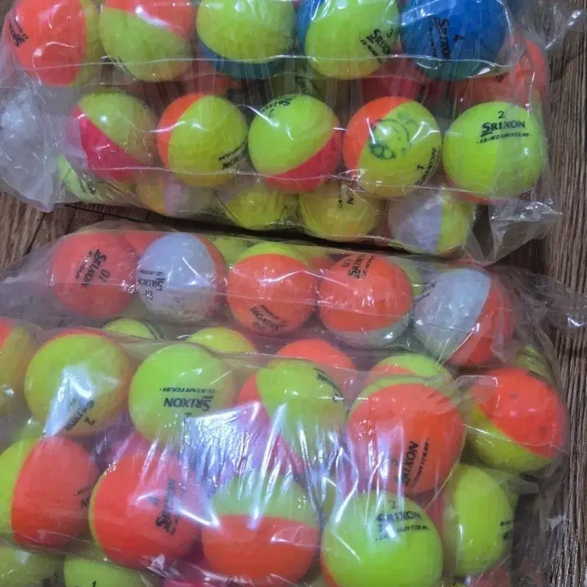 [BUNJANG] Srixon & Qstar Mixed Golf Balls - 110 Count / 지스타 큐스타 혼합로스트볼  스릭슨 반반공 / 110알