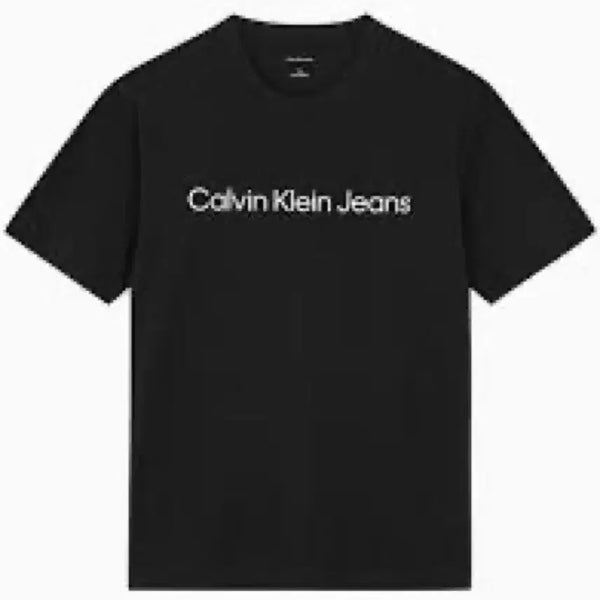 [BUNJANG] Calvin Klein Jeans Black Short Sleeve T-Shirt / 캘빈클라인 진 블랙 반팔 티셔츠