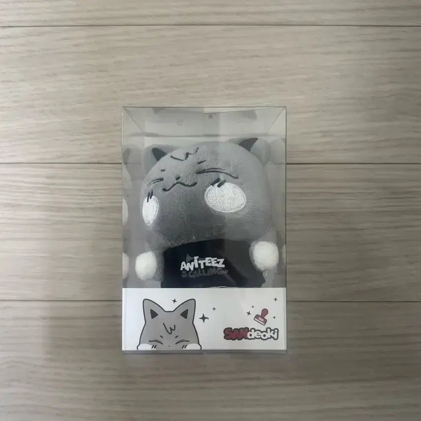 [BUNJANG] ATEEZ Aniteez In the Calling Popup Keyring San 'Sanduk' Photocard Set / 에이티즈 애니티즈 인더콜링 팝업 키링 산덕이 미개봉 포카포함