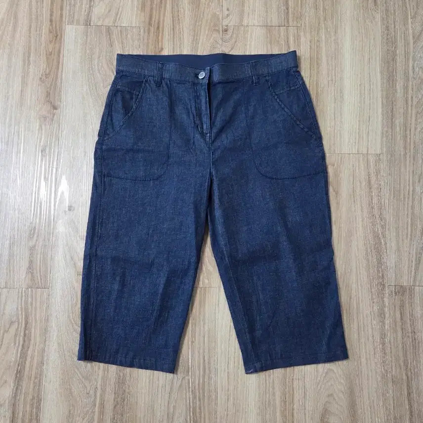 [BUNJANG] Olivia Hassler 7-part Summer Denim Pants Size 77/88 / 올리비아허슬러 7부 데님 77.88