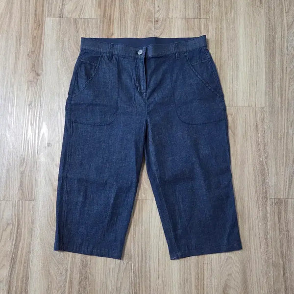[BUNJANG] Olivia Hassler 7-part Summer Denim Pants Size 77/88 / 올리비아허슬러 7부 데님 77.88