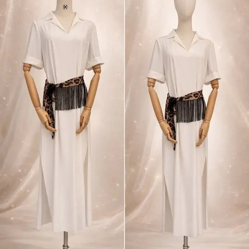 [BUNJANG] Baladi Style Belly Dance Dress White / 벨리댄스 발라디 원피스 새상품 판매