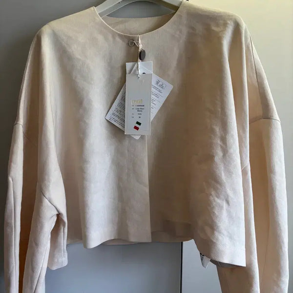 [BUNJANG] LE17SEPTEMBRE Linen Blouse - Ivory (Size 36) / le17septembre 린넨 블라우스 새상품 le917