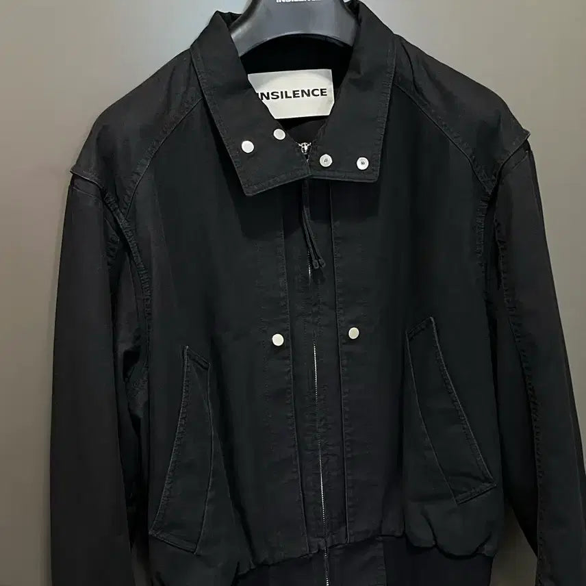 [BUNJANG] In Silence Washed Astro Jacket Black / 인사일런스 워시드 아스트로 자켓 BLACK