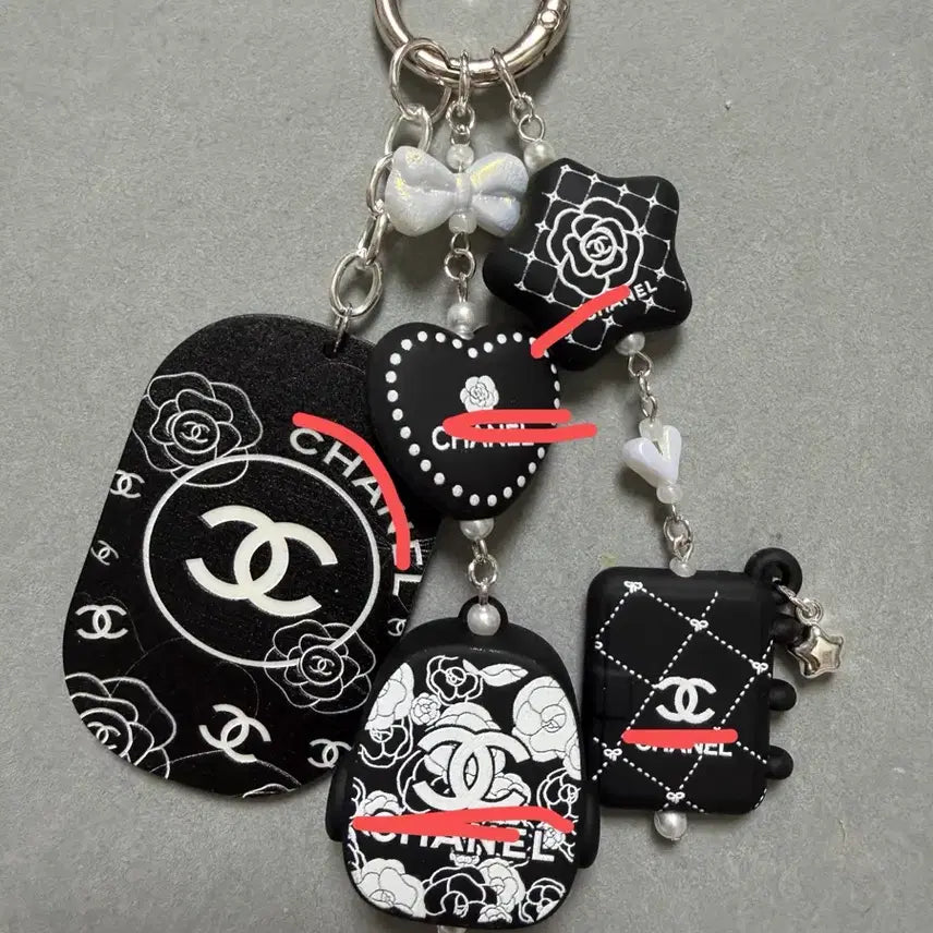 [BUNJANG] Handmade Keychain with Charms / 핸드메이드 키링
