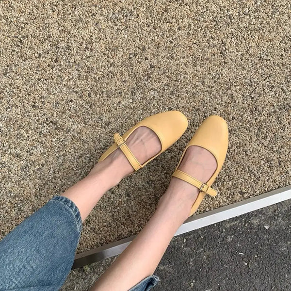 [BUNJANG] Mary Jane Flat Shoes / 새상품 메리제인 플랫슈즈 235