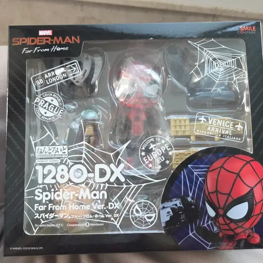 [BUNJANG] Nendoroid Spider-Man Far From Home DX Ver. Figure / 넨도로이드 1280-DX 스파이더맨 파 프롬 홈 ver