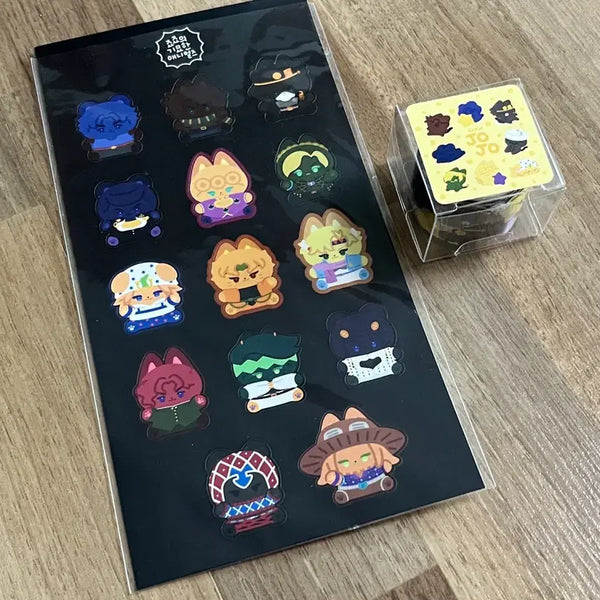 [BUNJANG] JoJo's Bizarre Adventure Stickers and Masking Tape / 죠죠의 기묘한 모험 죠죠 비공굿 스티커 마테 판매합니다