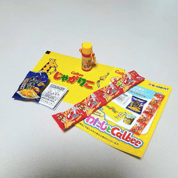 [BUNJANG] Re-Ment Calbee 4 Shrimp Chips Miniature / 리멘트 나와 가루비 4번 새우깡 과자 푸치샘플
