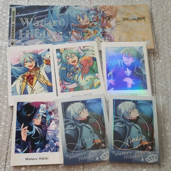 [BUNJANG] Ensemble Stars Wataru Posh Photo Card Bundle Set / 앙스타 와타루 파샷츠 파샤 포토카드 일괄