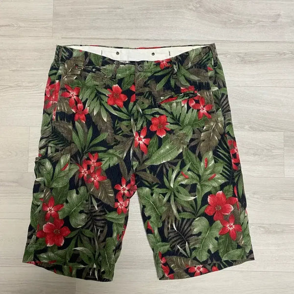 [BUNJANG] Spectator 109S-005 Floral Sports Shorts / 스펙테이터 109S-005 스포츠 팬츠A 플로랄 반바지 L사이즈 판매 O