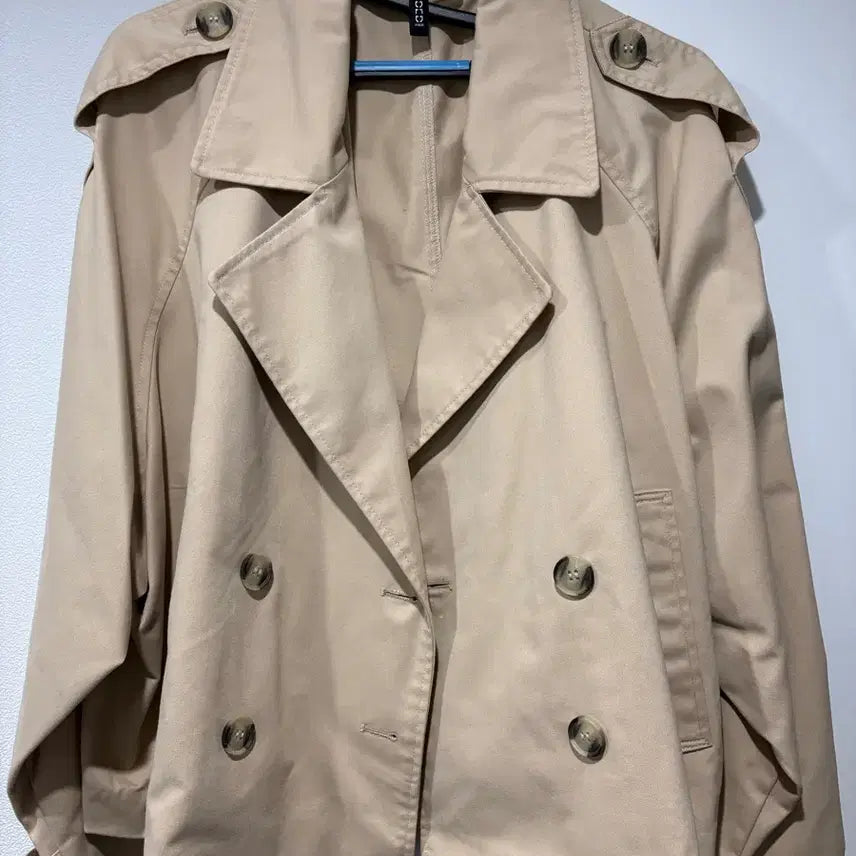 [BUNJANG] H&M Beige Trench Coat / H&M 바바리자켓