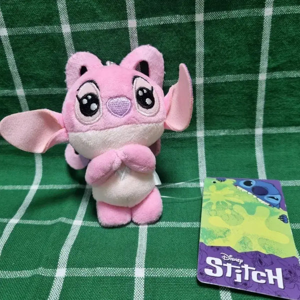 [BUNJANG] Disney Stitch & Angel Mini Keychain / 디즈니 스티치 미니키체인 엔젤 인형키링