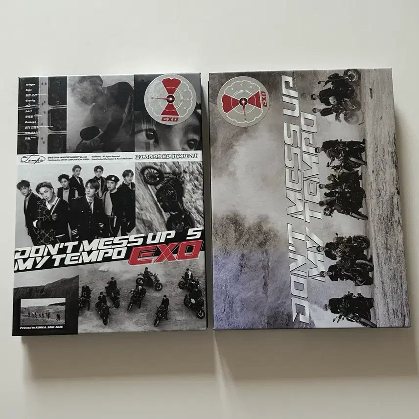 [BUNJANG] EXO Tempo Unsealed Album (2 Type Set) / 2종세트) 엑소 템포 tempo 개봉 앨범 양도 판매