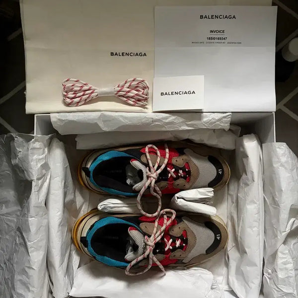 [BUNJANG] Balenciaga Triple S Multi Sneakers / 발렌시아가 트리플S 멀티 41사이즈