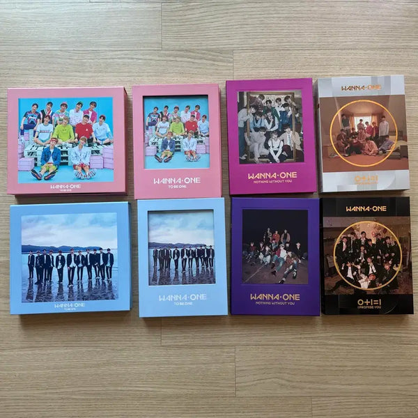 [BUNJANG] Wanna One Bundle Set Japanese Boomerang Photocard Park Jihoon / 일괄) 워너원 음반 앨범 풀구성 일본 부메랑 포카 박지훈