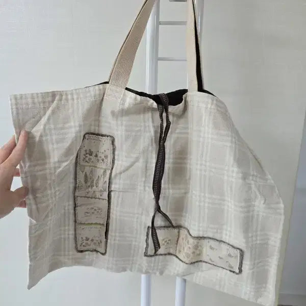 [BUNJANG] Large Canvas Eco Bag / 빅사이즈 천 에코백