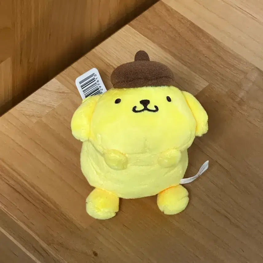 [BUNJANG] Sanrio Pompompurin Lying Down Mascot / 할인합니다! 산리오 폼폼푸린 엎드려있는 엉덩이 마스코트