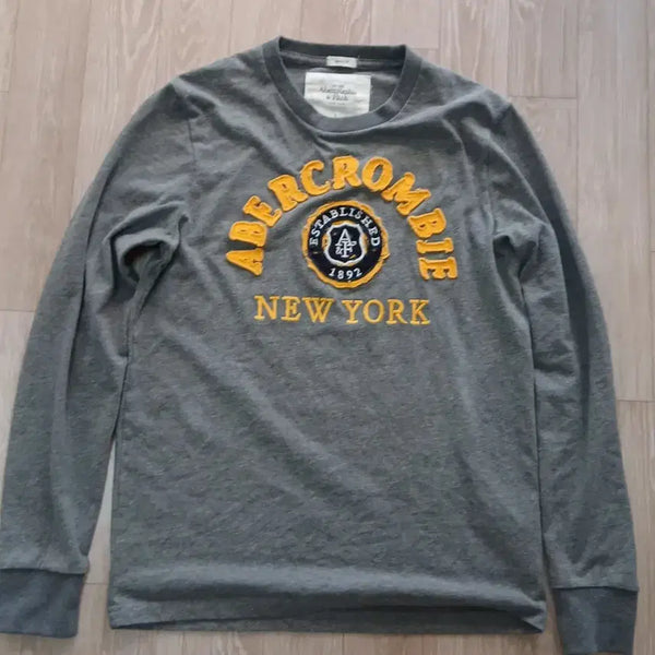 [BUNJANG] Abercrombie & Fitch Vintage Long Sleeve Muscle Fit T-Shirt / 아베크롬비 빈티지 긴팔티셔츠 머슬핏 L