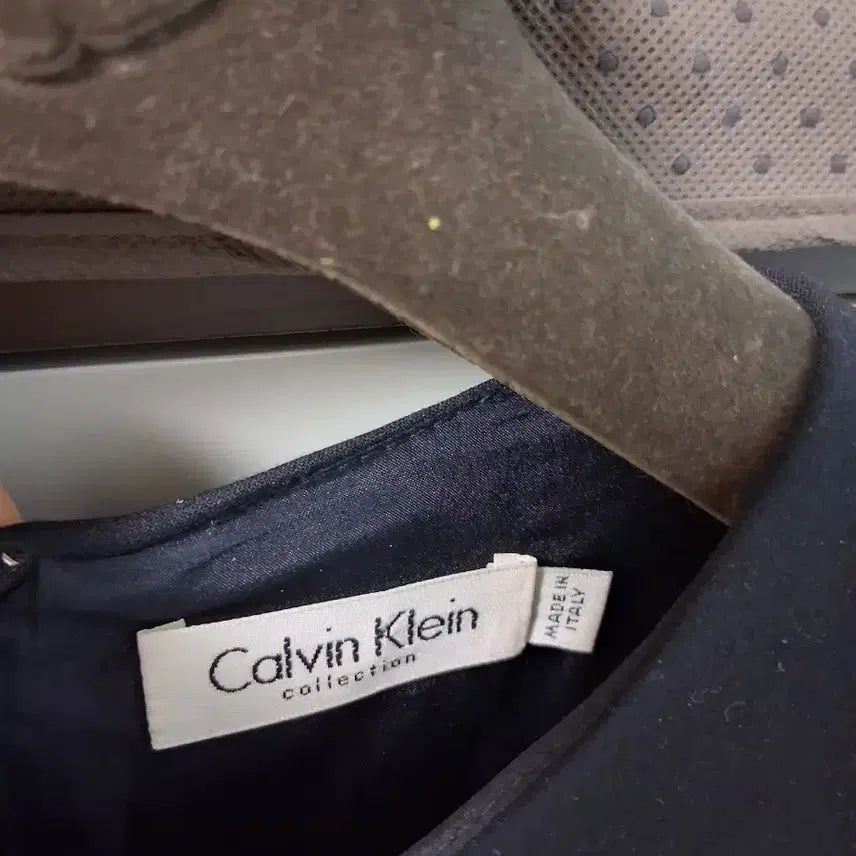 [BUNJANG] Calvin Klein Collection Black Wool Blend Midi Dress Size 6 / 캘빈클라인 컬렉션 블랙 원피스 6사이즈