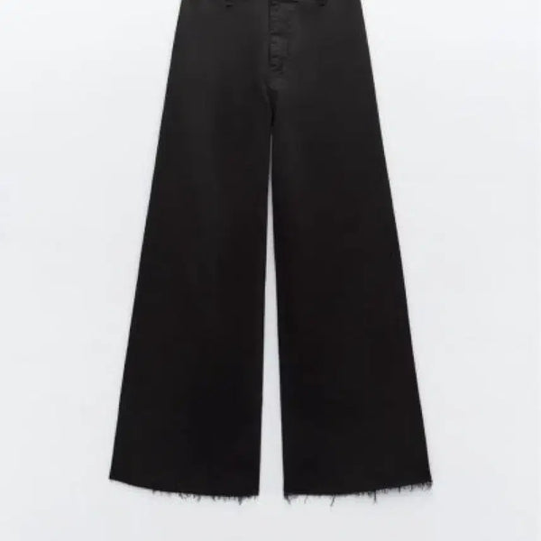 [BUNJANG] Zara Marine Straight Jeans Black / Zara marine straight jeans 블랙/자라 스트레이트진