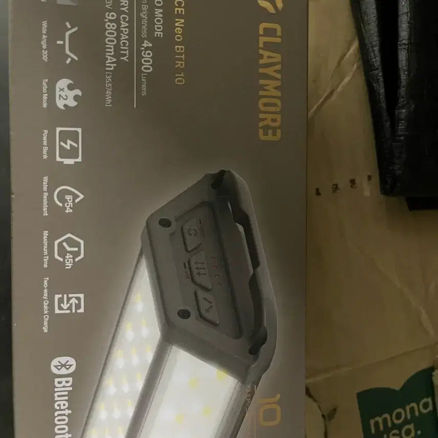 [BUNJANG] Cleamoor 3FACE Neo BTR 10 Camping Lantern / 크레모아 3FACE Neo BTR 10 캠핑랜턴