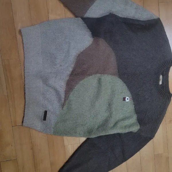 [BUNJANG] Mixed Color Knit Sweater / 니트스웨터