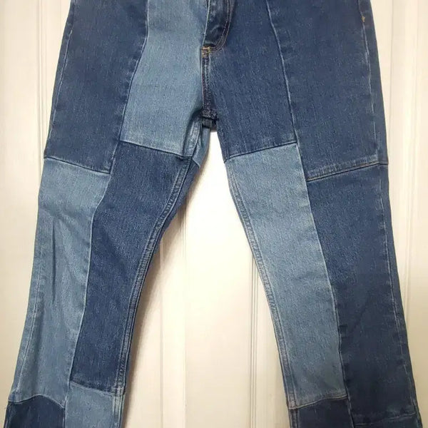 [BUNJANG] ZARA Patchwork Denim Jeans / 새상품급) 자라 패치워크 데님 청바지