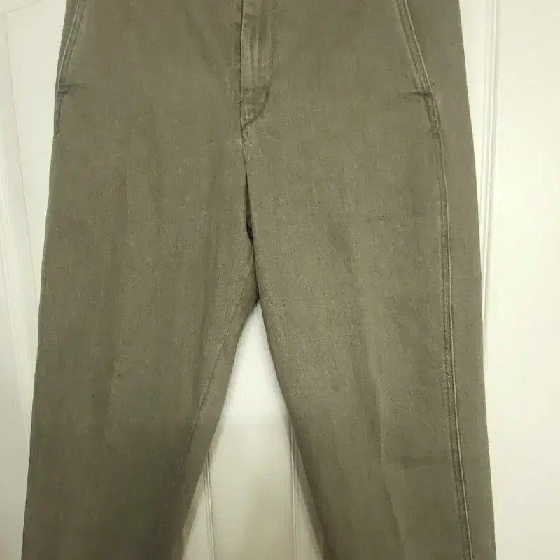 [BUNJANG] Uniqlo Cotton Pants Khaki / 새상품급) 유니클로 팬츠