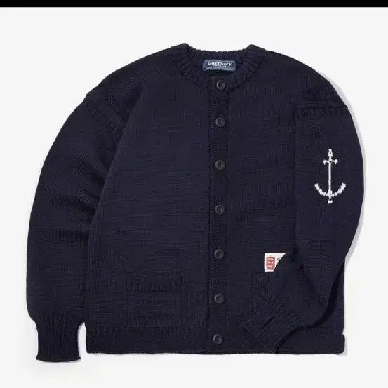 [BUNJANG] GANNI Navy Wool Cardigan Size 46 / 건지울른스 네이비 가디건 46사이즈 판매합니다