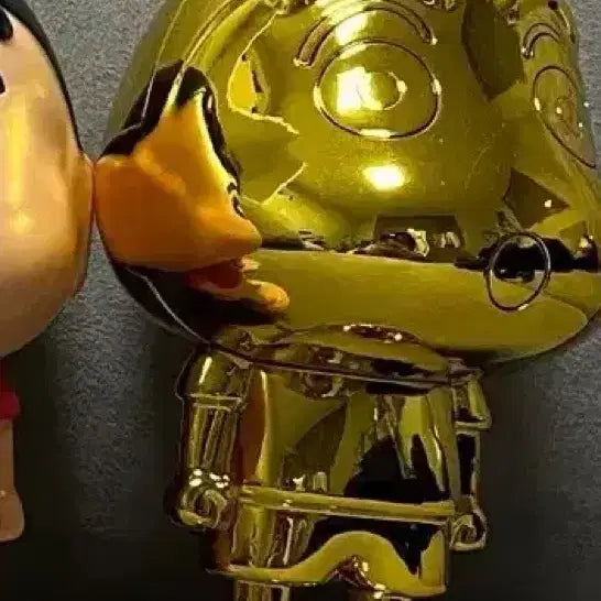 [BUNJANG] Crayon Shin-chan Capu Chara Figure - Golden Shin-chan / 짱구 카푸캬라 피규어 황금 짱구