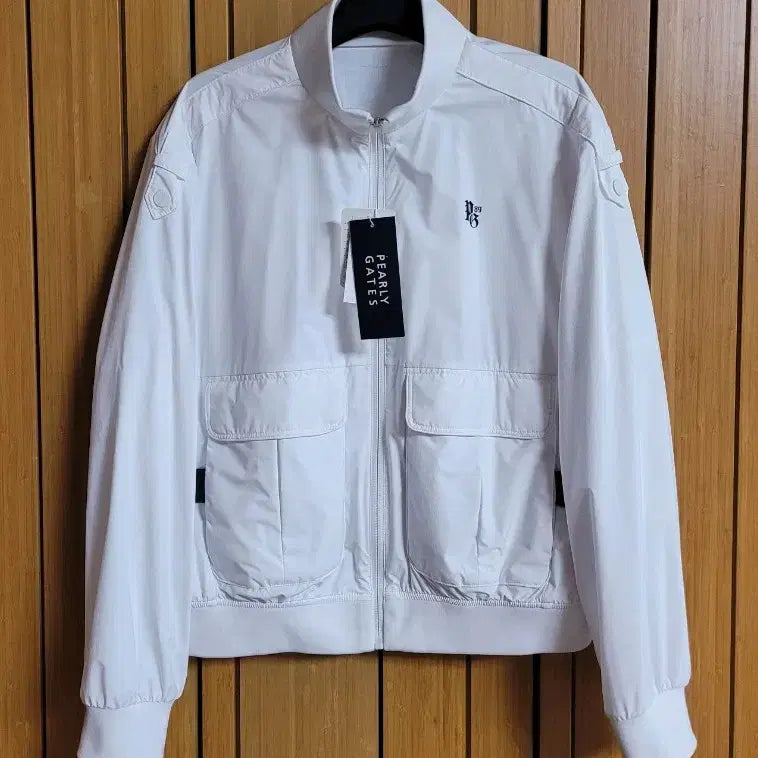 [BUNJANG] Parry Gates Women's Lightweight Flap Pocket Windbreaker Jumper Size 1 (New) / 파리게이츠 여성 플랩 포켓 경량 바람막이 점퍼 1 (새상품)
