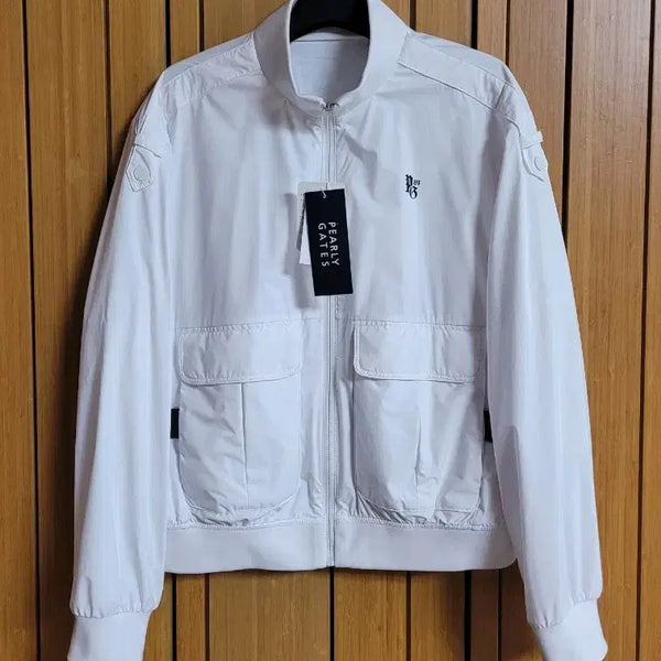 [BUNJANG] Parry Gates Women's Lightweight Flap Pocket Windbreaker Jumper Size 1 (New) / 파리게이츠 여성 플랩 포켓 경량 바람막이 점퍼 1 (새상품)