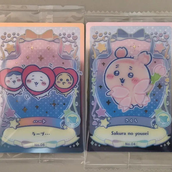 [BUNJANG] Chiikawa Wafer Lucky Card Collection Kani Usagi Hachiwara / 치이카와 웨하스 럭키 카드 콜렉션 카니 우사기 하치와레