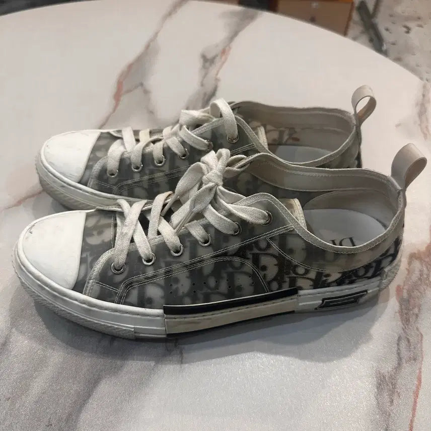 [BUNJANG] Dior Oblique B23 Sneakers / 디올 오블리크 스니커즈 b23
