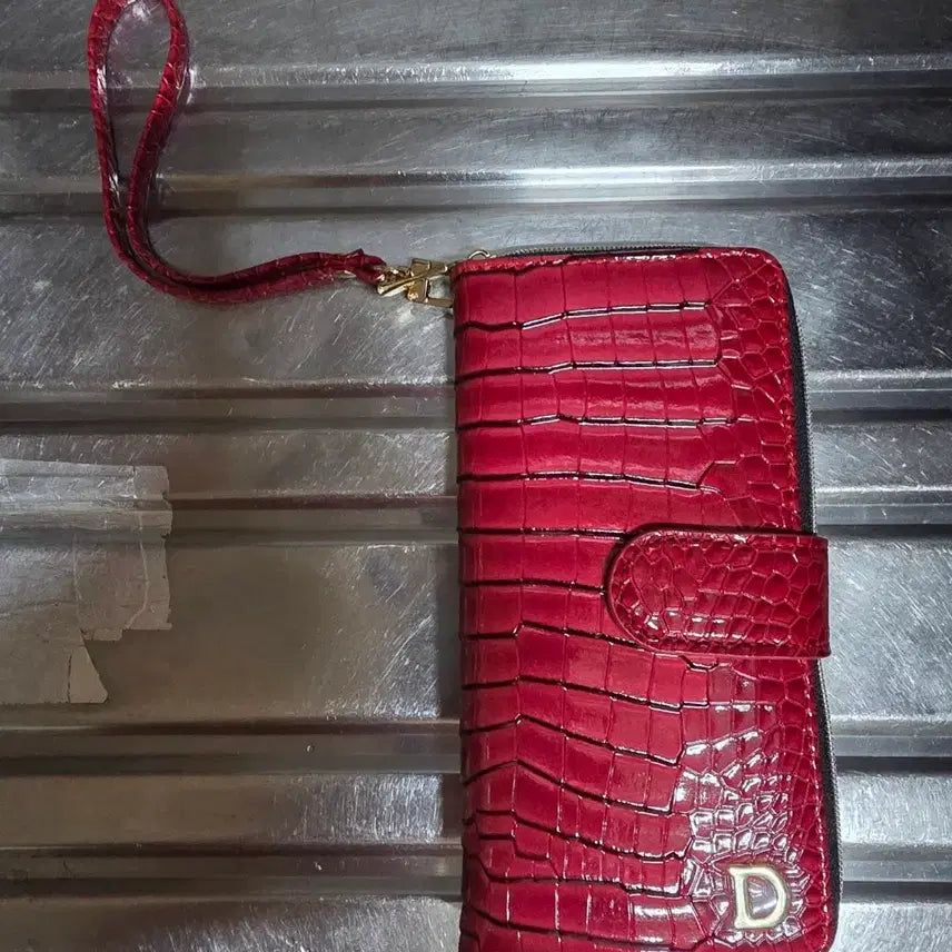 [BUNJANG] Samsung S24 Ultra Crocodile Embossed Leather Wallet Case / S24 울트라 고급 지갑형 케이스!