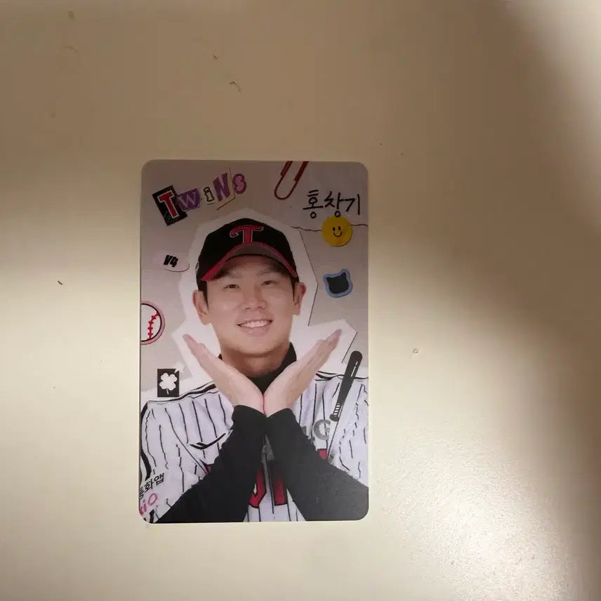 [BUNJANG] LG Twins Hong Chang-ki April Photocard / 엘지트윈스 4월 포토카드 홍창기
