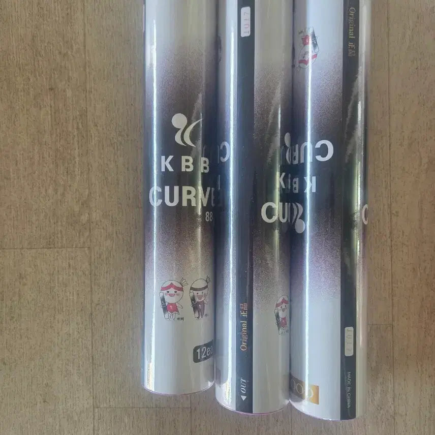 [BUNJANG] GOOS KBB Curve Badminton Shuttlecocks (12-Pack) / GOOS KBB Curve 배드민턴 셔틀콕 12개입