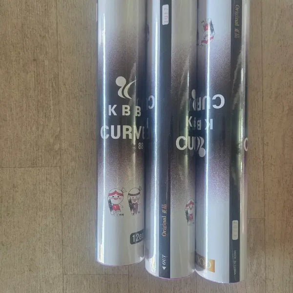[BUNJANG] GOOS KBB Curve Badminton Shuttlecocks (12-Pack) / GOOS KBB Curve 배드민턴 셔틀콕 12개입
