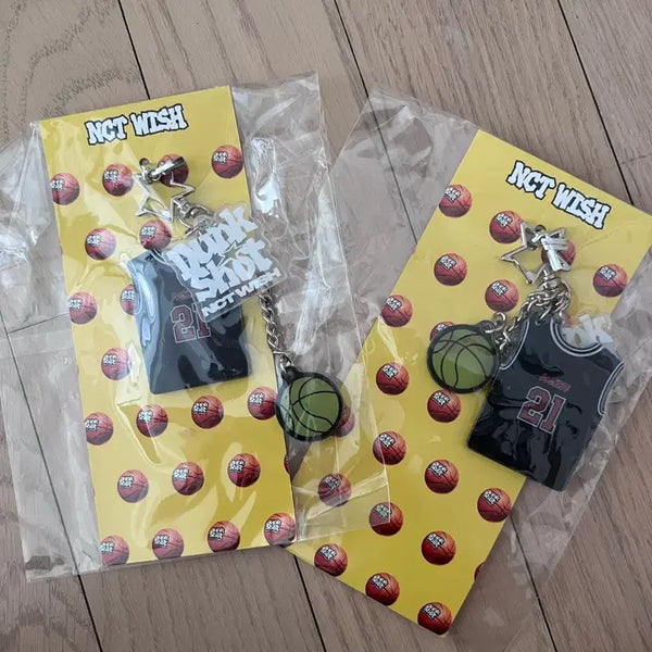 [BUNJANG] NCT Wish Steady Dunk Shot Keyring / NCT wish Dunk shot 덩크샷 Steady 키링